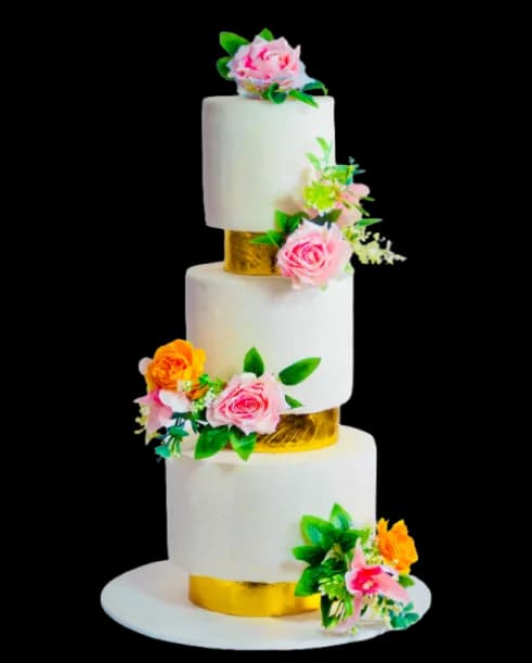 3 Tier Wedding cake