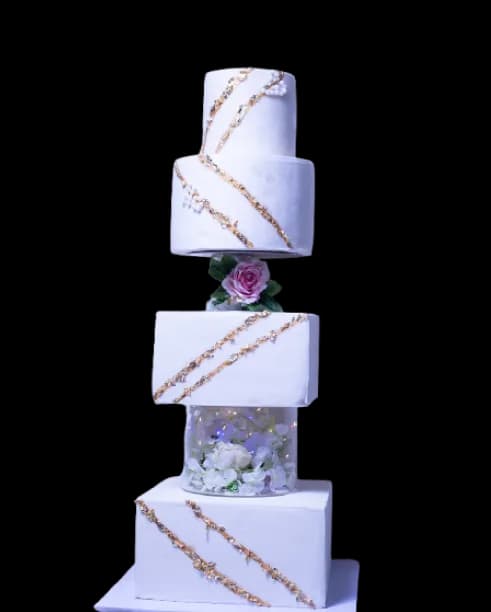 3 Tier Floating Cake